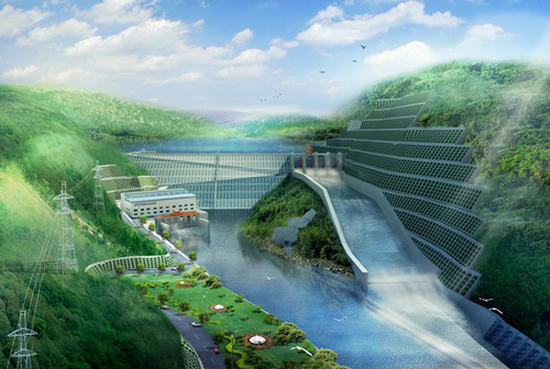 建水老挝南塔河1号水电站项目